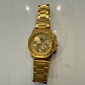 Olevs Gold tone Men's Watch